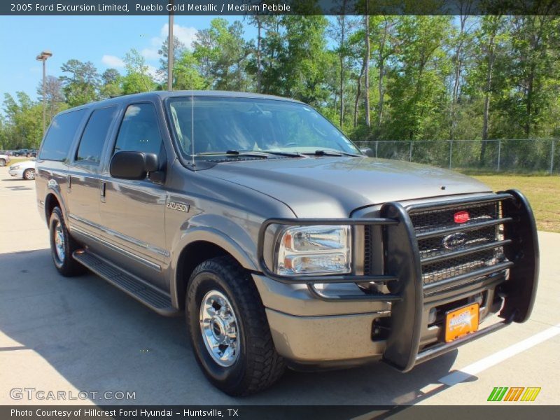 Pueblo Gold Metallic / Medium Pebble 2005 Ford Excursion Limited