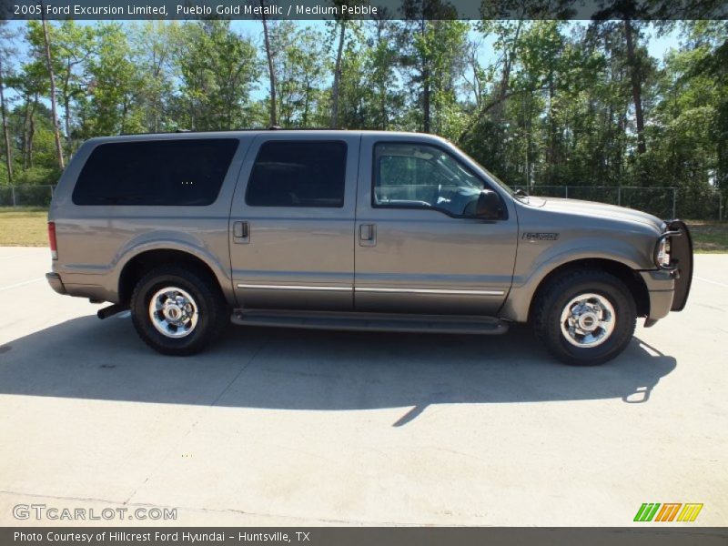 Pueblo Gold Metallic / Medium Pebble 2005 Ford Excursion Limited