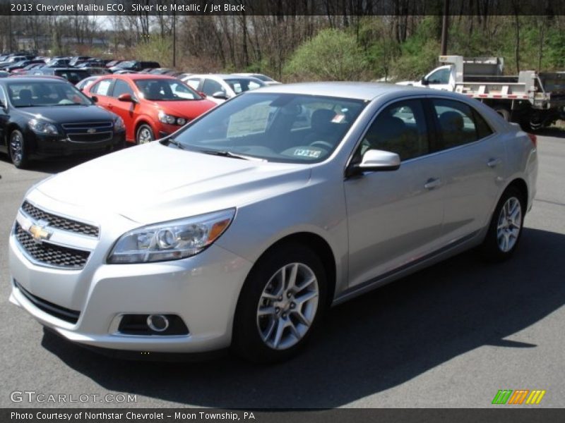 Silver Ice Metallic / Jet Black 2013 Chevrolet Malibu ECO