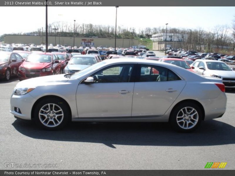 Silver Ice Metallic / Jet Black 2013 Chevrolet Malibu ECO