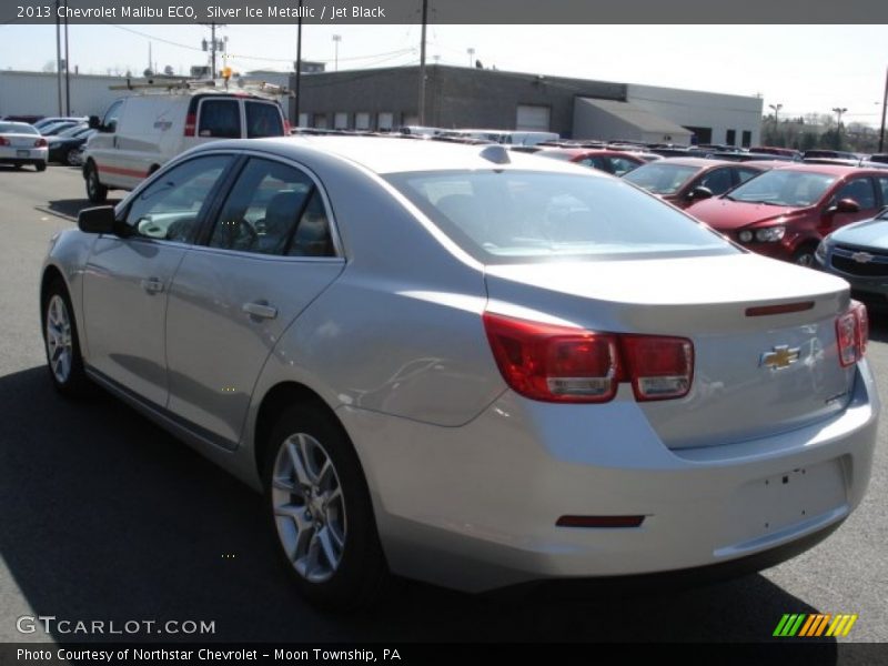 Silver Ice Metallic / Jet Black 2013 Chevrolet Malibu ECO