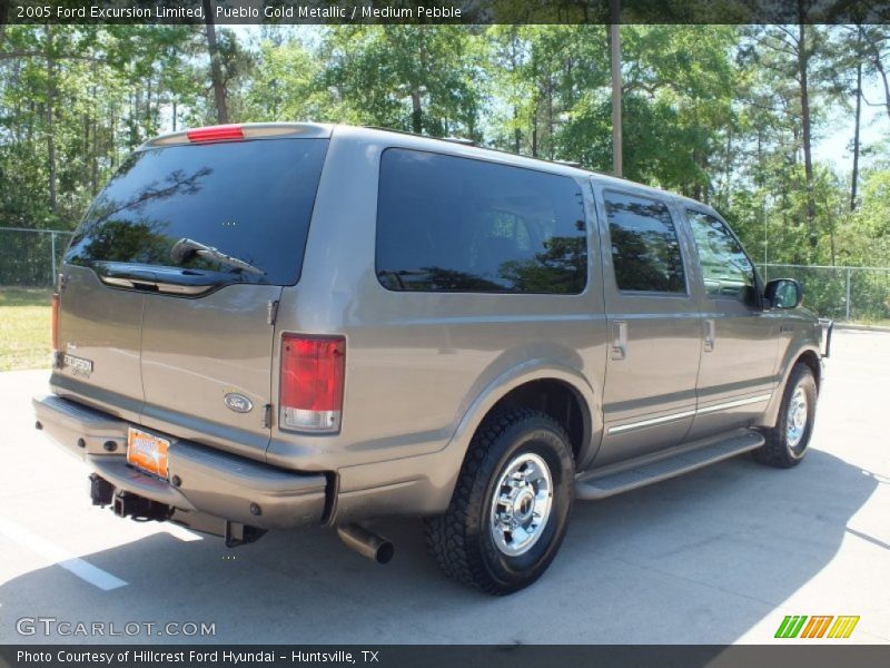 Pueblo Gold Metallic / Medium Pebble 2005 Ford Excursion Limited