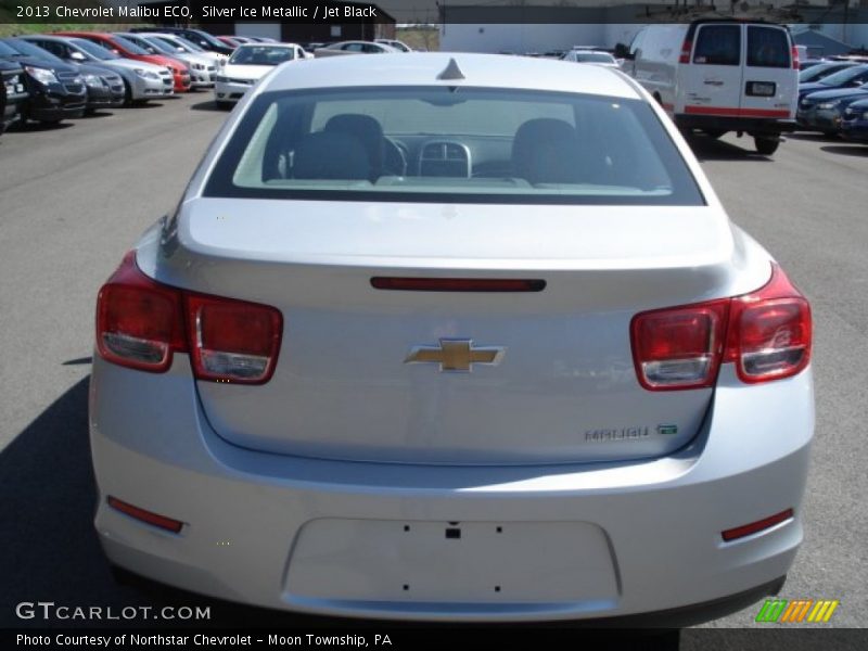Silver Ice Metallic / Jet Black 2013 Chevrolet Malibu ECO