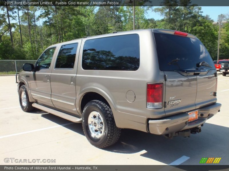 Pueblo Gold Metallic / Medium Pebble 2005 Ford Excursion Limited