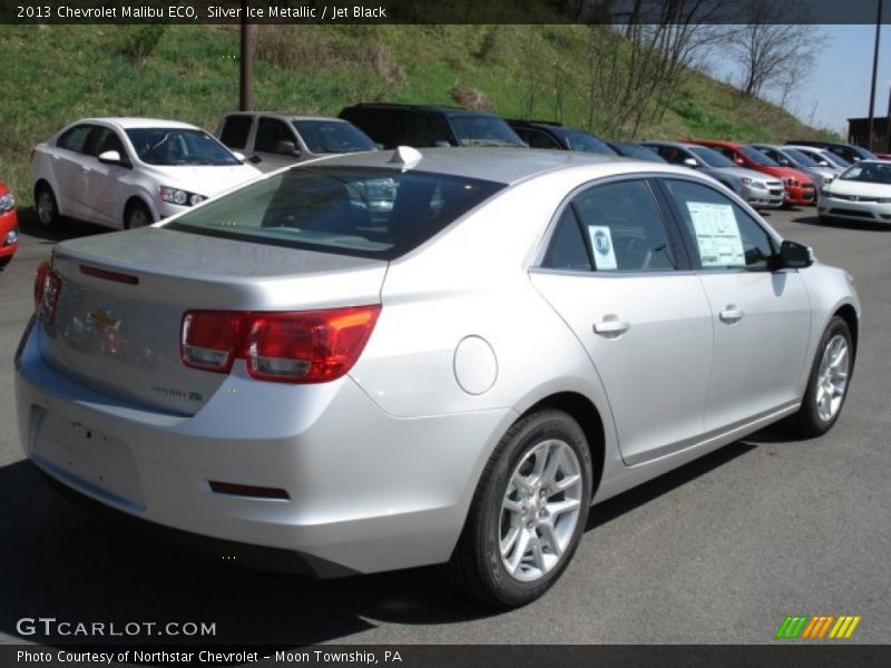 Silver Ice Metallic / Jet Black 2013 Chevrolet Malibu ECO