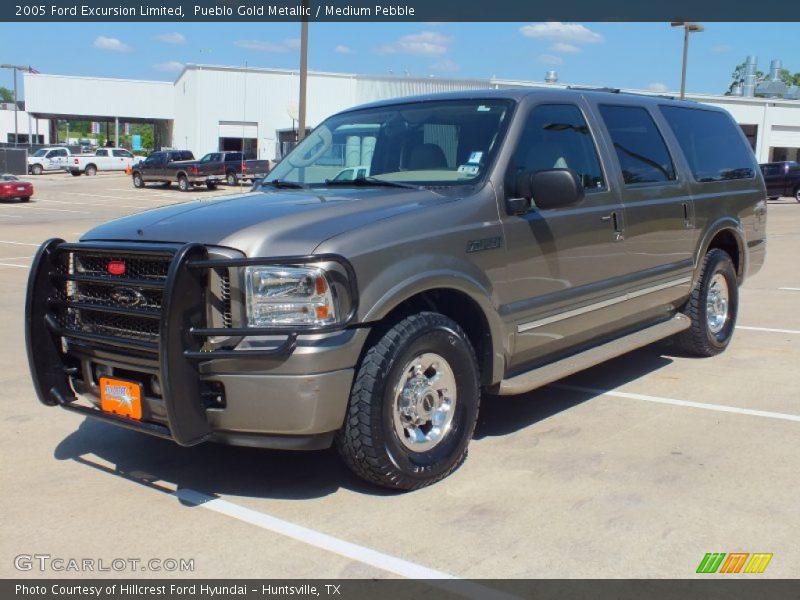 Pueblo Gold Metallic / Medium Pebble 2005 Ford Excursion Limited