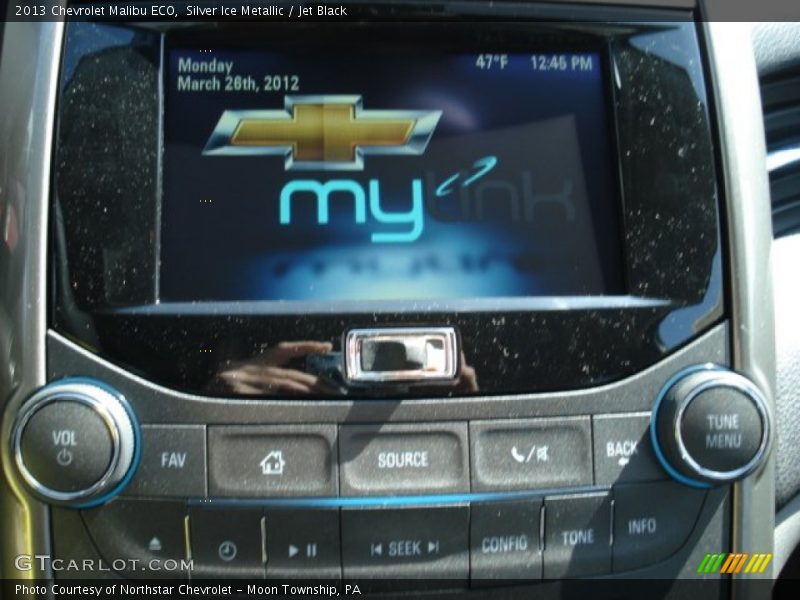 Silver Ice Metallic / Jet Black 2013 Chevrolet Malibu ECO