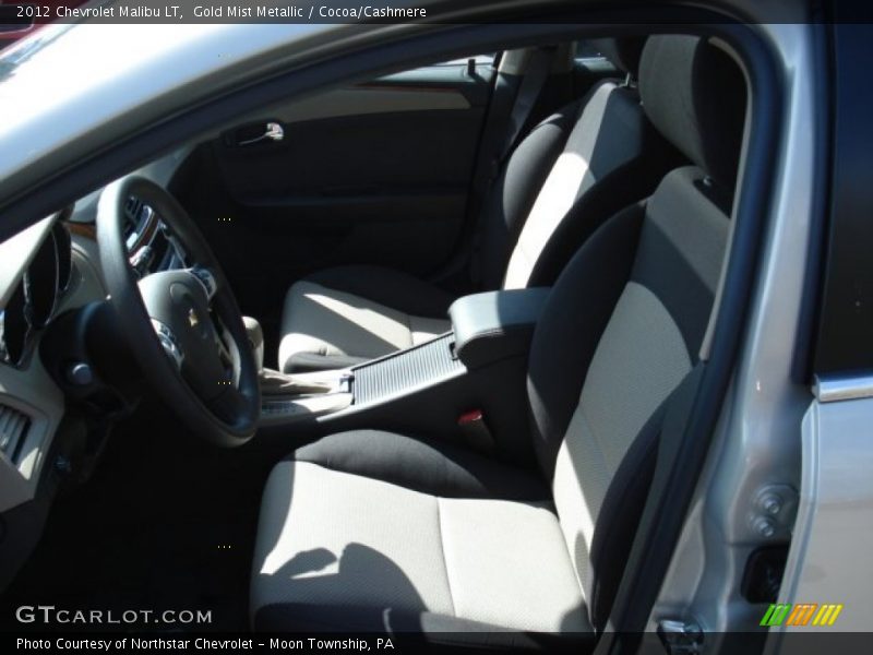 Gold Mist Metallic / Cocoa/Cashmere 2012 Chevrolet Malibu LT