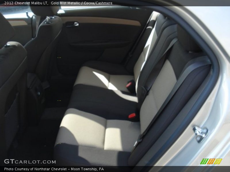 Gold Mist Metallic / Cocoa/Cashmere 2012 Chevrolet Malibu LT