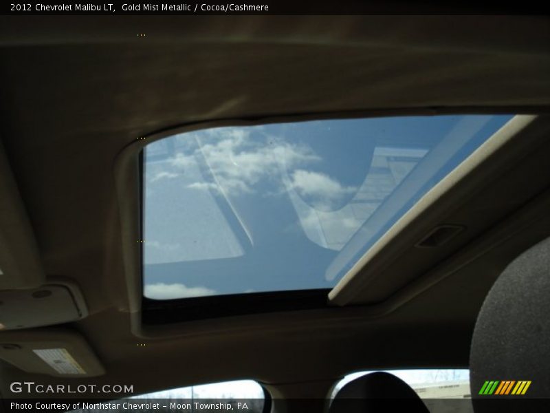 Gold Mist Metallic / Cocoa/Cashmere 2012 Chevrolet Malibu LT