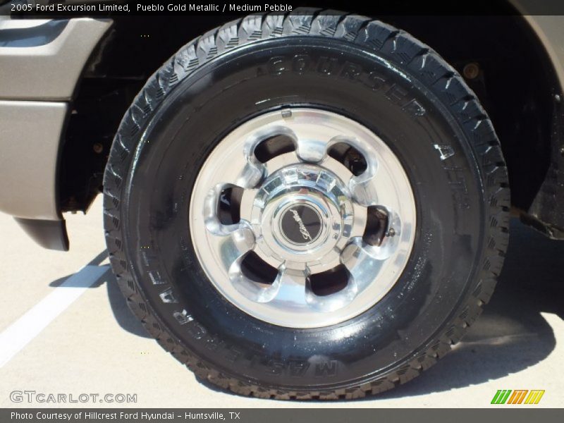 Pueblo Gold Metallic / Medium Pebble 2005 Ford Excursion Limited