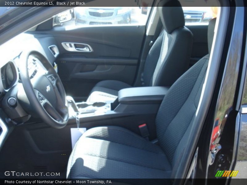 Black / Jet Black 2012 Chevrolet Equinox LS