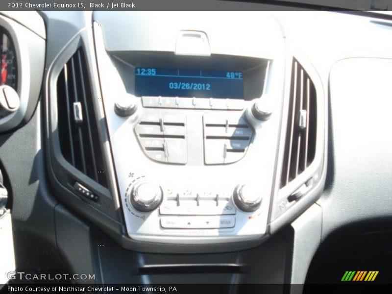 Black / Jet Black 2012 Chevrolet Equinox LS