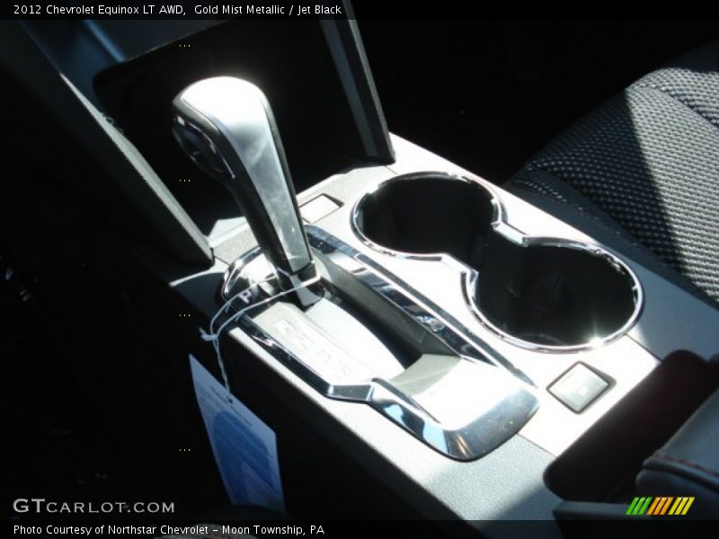 Gold Mist Metallic / Jet Black 2012 Chevrolet Equinox LT AWD