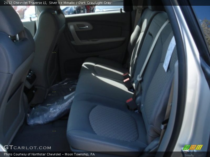 Silver Ice Metallic / Dark Gray/Light Gray 2012 Chevrolet Traverse LS