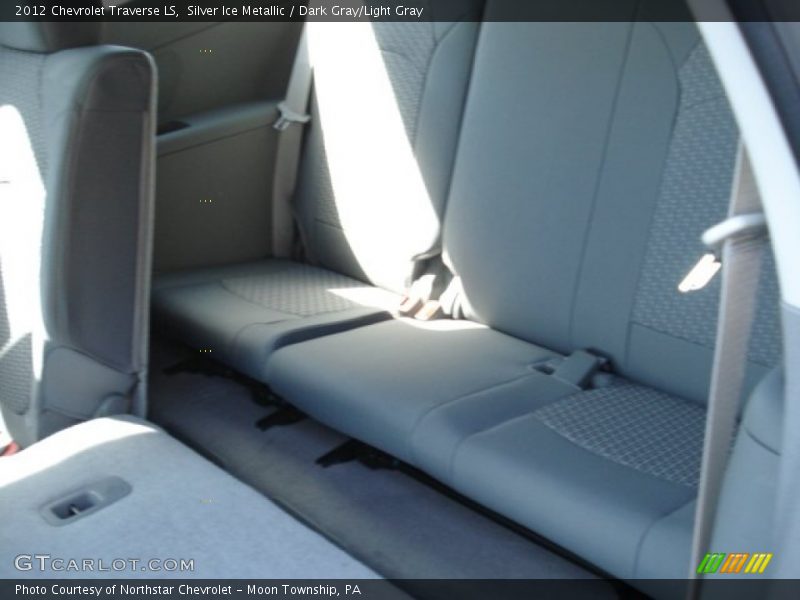 Silver Ice Metallic / Dark Gray/Light Gray 2012 Chevrolet Traverse LS
