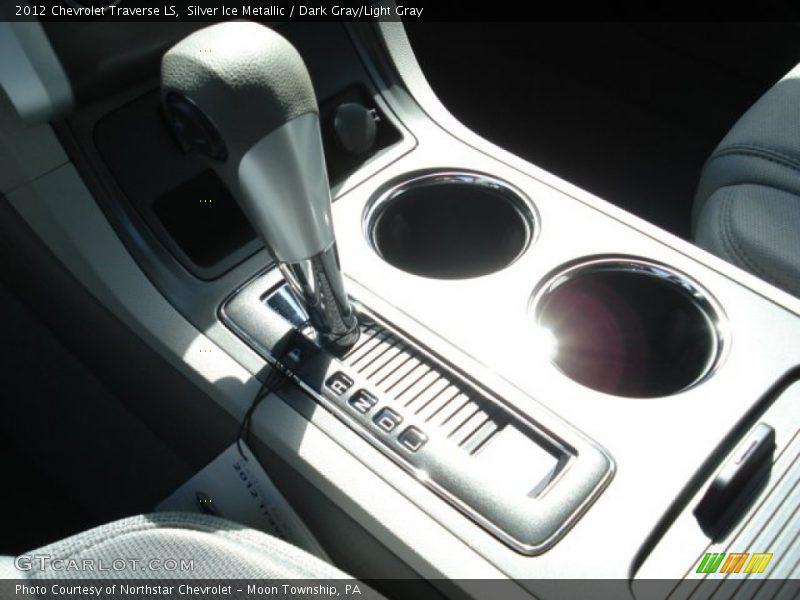 Silver Ice Metallic / Dark Gray/Light Gray 2012 Chevrolet Traverse LS
