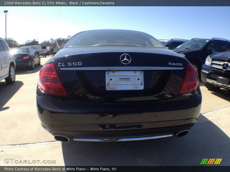 Black / Cashmere/Savanna 2009 Mercedes-Benz CL 550 4Matic