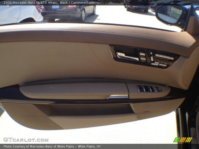 Black / Cashmere/Savanna 2009 Mercedes-Benz CL 550 4Matic
