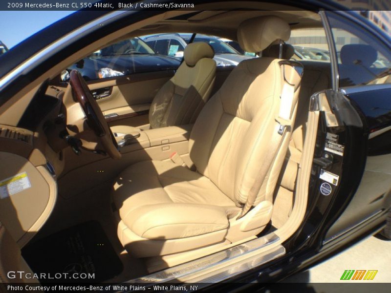 Black / Cashmere/Savanna 2009 Mercedes-Benz CL 550 4Matic