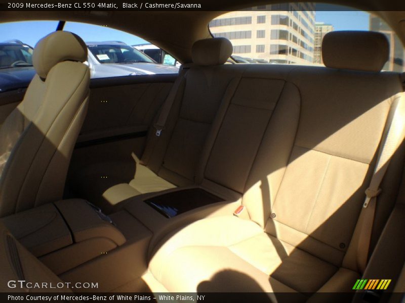 Black / Cashmere/Savanna 2009 Mercedes-Benz CL 550 4Matic