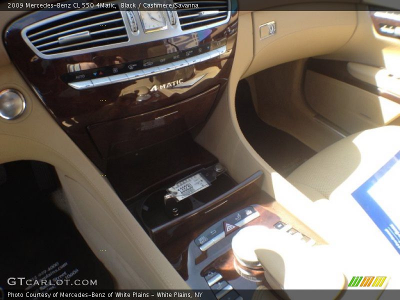 Black / Cashmere/Savanna 2009 Mercedes-Benz CL 550 4Matic