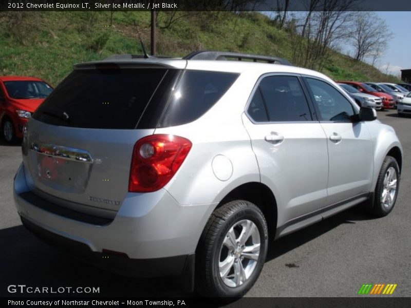Silver Ice Metallic / Jet Black 2012 Chevrolet Equinox LT