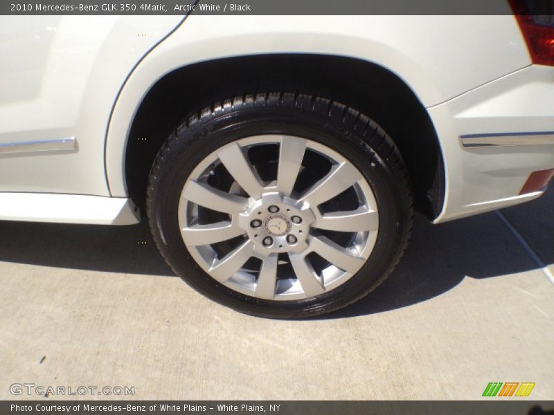 Arctic White / Black 2010 Mercedes-Benz GLK 350 4Matic