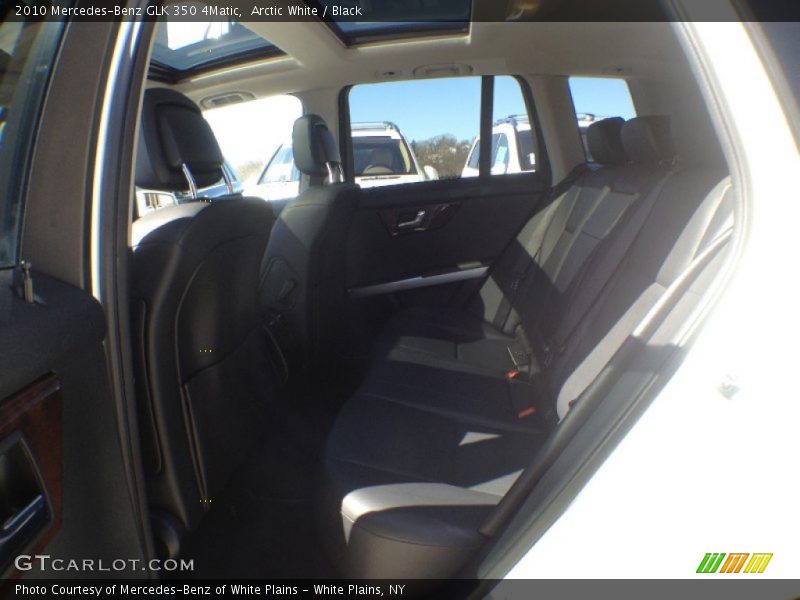 Arctic White / Black 2010 Mercedes-Benz GLK 350 4Matic