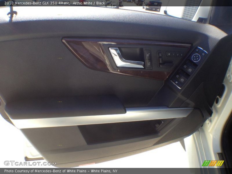 Arctic White / Black 2010 Mercedes-Benz GLK 350 4Matic