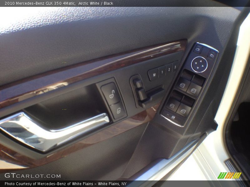 Arctic White / Black 2010 Mercedes-Benz GLK 350 4Matic