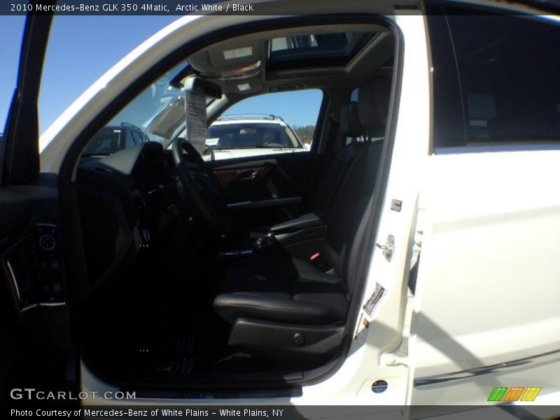 Arctic White / Black 2010 Mercedes-Benz GLK 350 4Matic