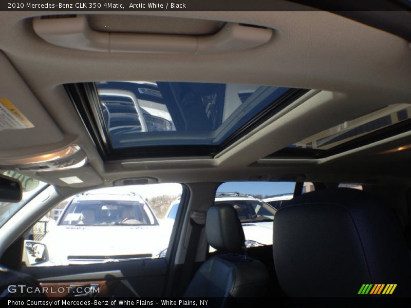Arctic White / Black 2010 Mercedes-Benz GLK 350 4Matic
