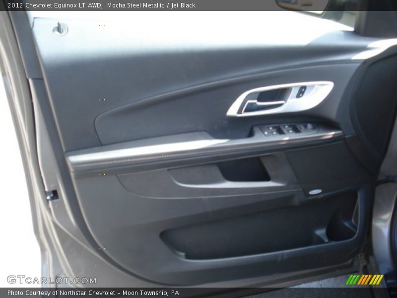 Mocha Steel Metallic / Jet Black 2012 Chevrolet Equinox LT AWD