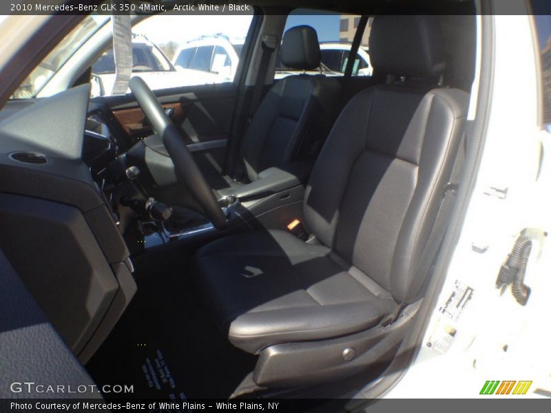 Arctic White / Black 2010 Mercedes-Benz GLK 350 4Matic