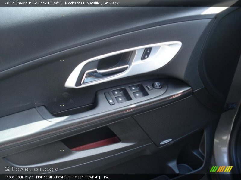 Mocha Steel Metallic / Jet Black 2012 Chevrolet Equinox LT AWD