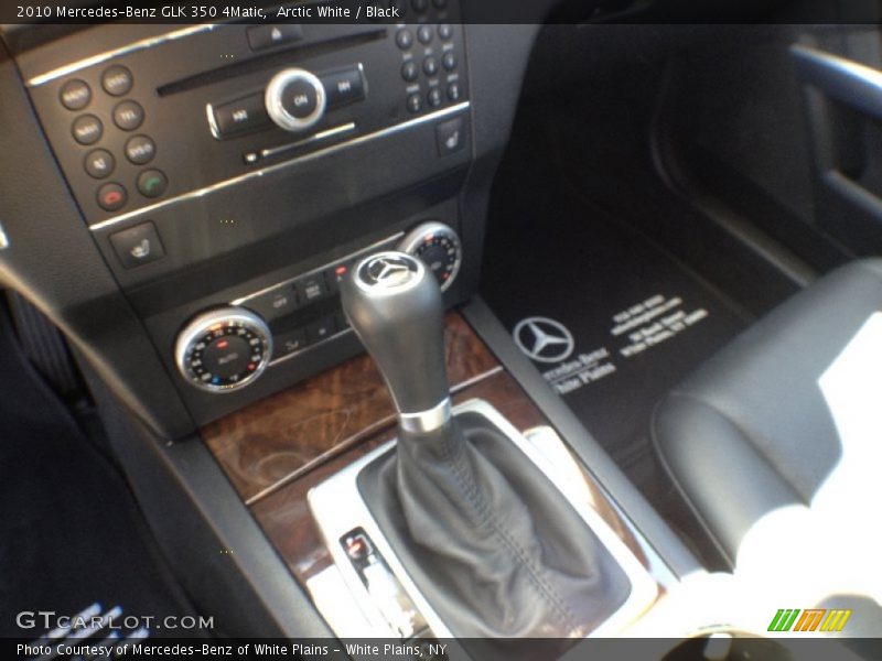 Arctic White / Black 2010 Mercedes-Benz GLK 350 4Matic