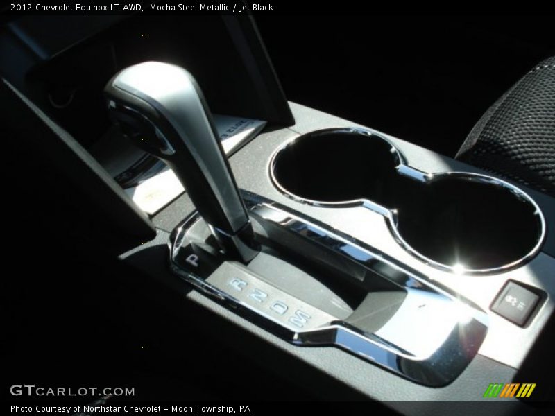 Mocha Steel Metallic / Jet Black 2012 Chevrolet Equinox LT AWD