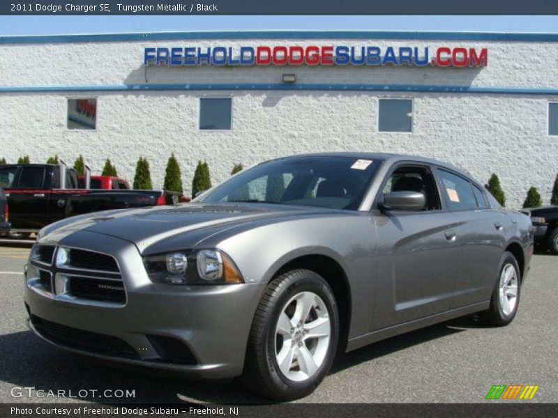 Tungsten Metallic / Black 2011 Dodge Charger SE