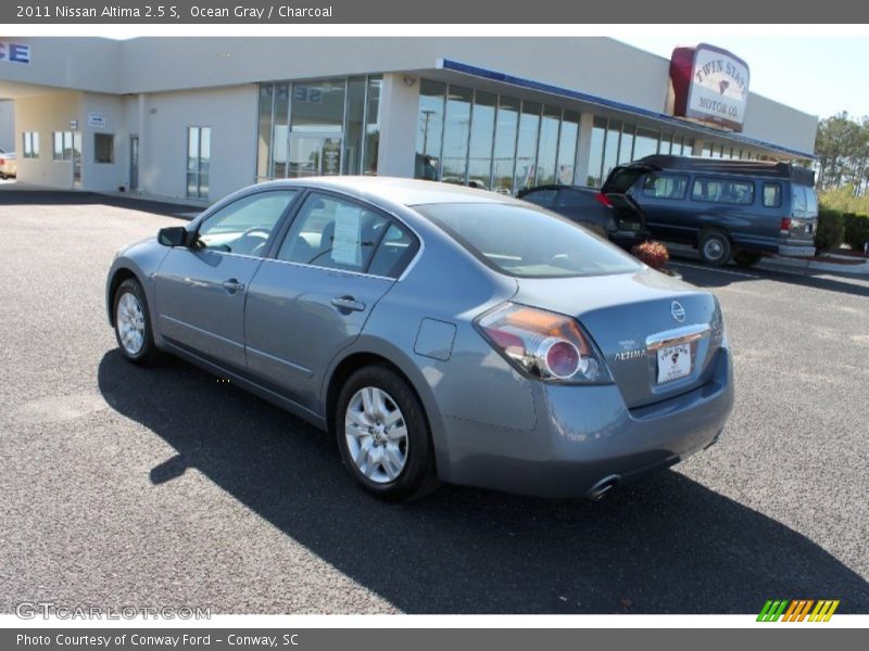 Ocean Gray / Charcoal 2011 Nissan Altima 2.5 S