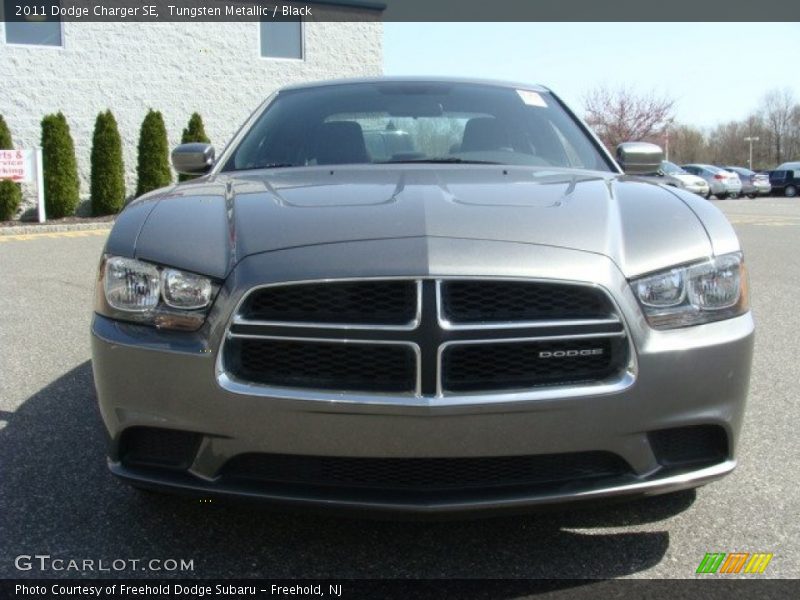 Tungsten Metallic / Black 2011 Dodge Charger SE