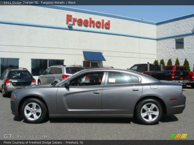 Tungsten Metallic / Black 2011 Dodge Charger SE