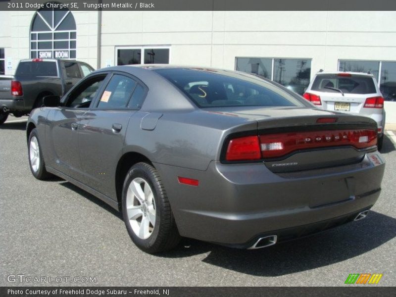 Tungsten Metallic / Black 2011 Dodge Charger SE