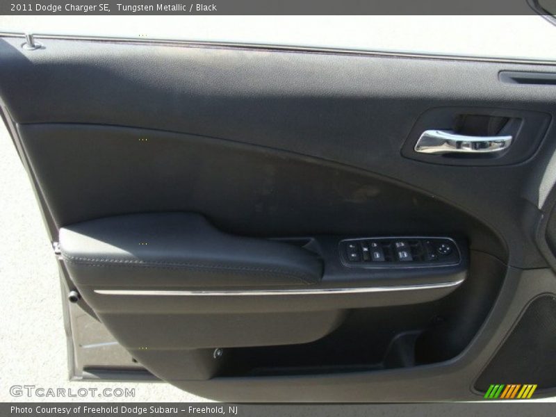 Tungsten Metallic / Black 2011 Dodge Charger SE