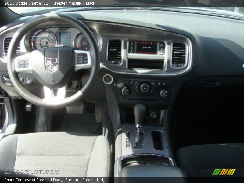 Tungsten Metallic / Black 2011 Dodge Charger SE