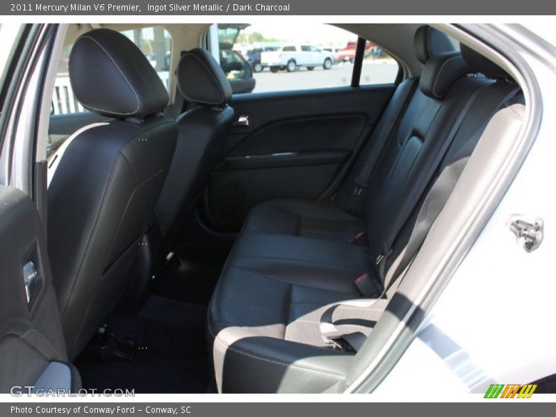 Ingot Silver Metallic / Dark Charcoal 2011 Mercury Milan V6 Premier