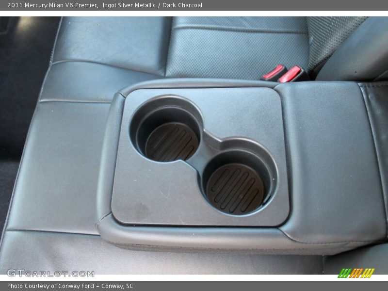 Ingot Silver Metallic / Dark Charcoal 2011 Mercury Milan V6 Premier