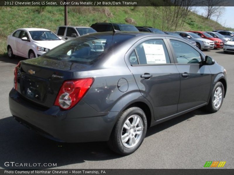 2012 Sonic LS Sedan Cyber Gray Metallic
