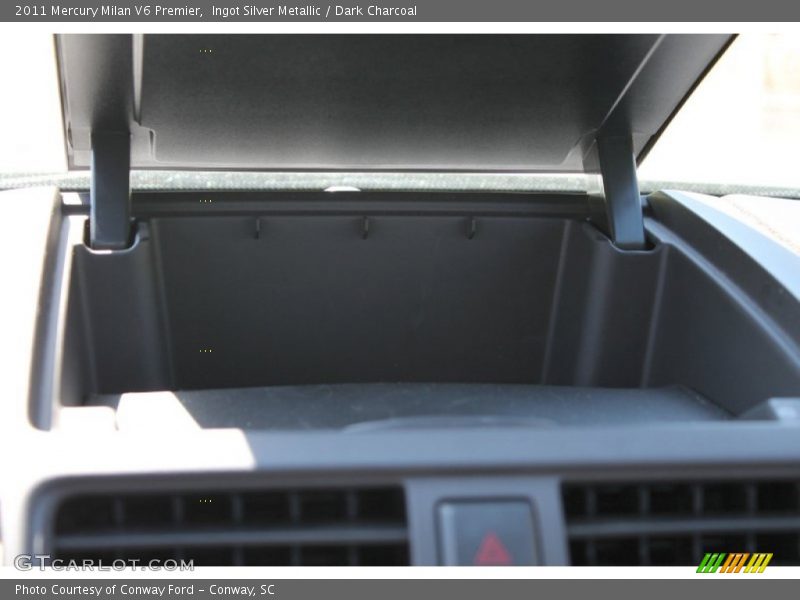 Ingot Silver Metallic / Dark Charcoal 2011 Mercury Milan V6 Premier