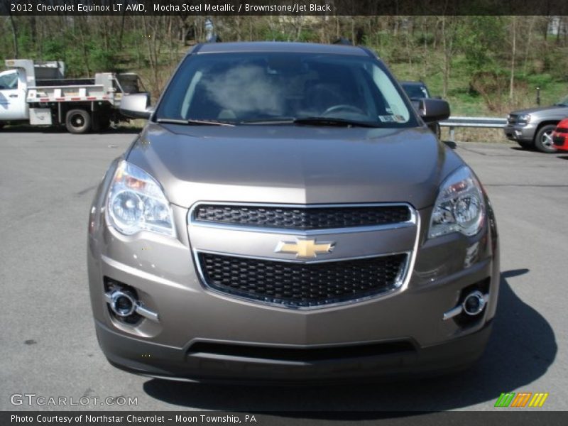 Mocha Steel Metallic / Brownstone/Jet Black 2012 Chevrolet Equinox LT AWD